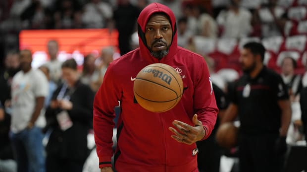 Miami Heat forward Udonis Haslem